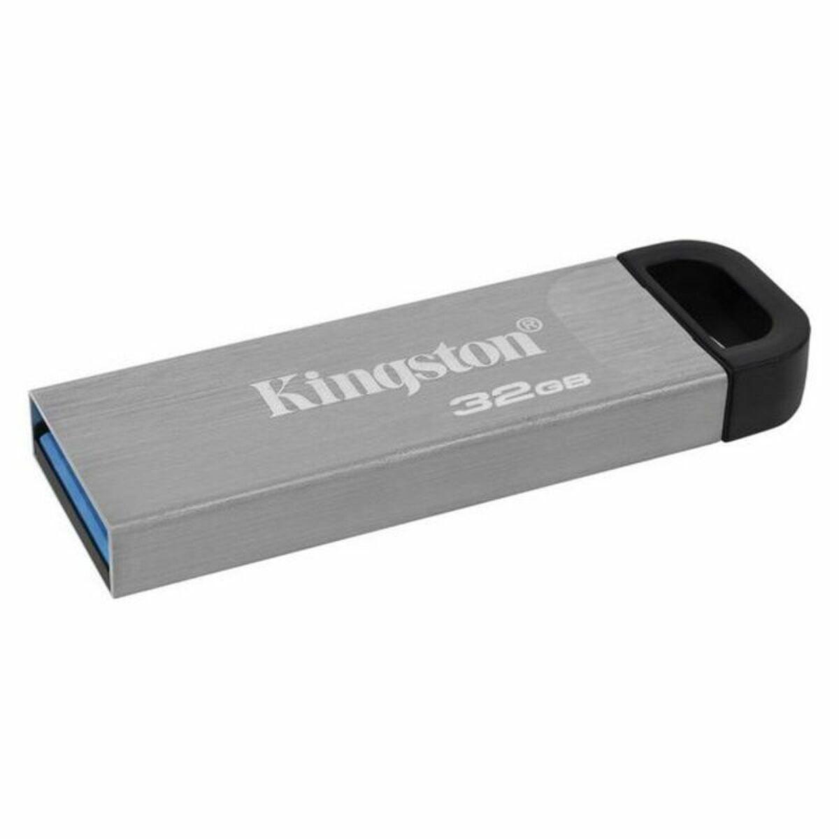USB-stik Kingston DataTraveler DTKN 128 GB - sølvfarvet
