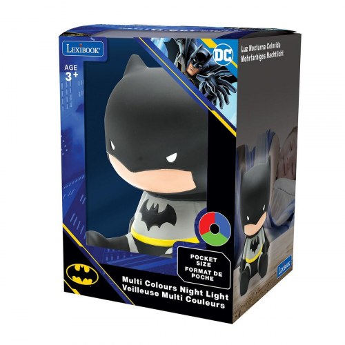 Lexibook natlampe - Batman 3D, multifarvet LED