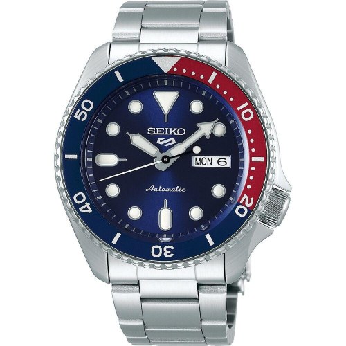 Seiko SRPD53K1 herreur - automatisk armbåndsur, blå skive, 42 mm