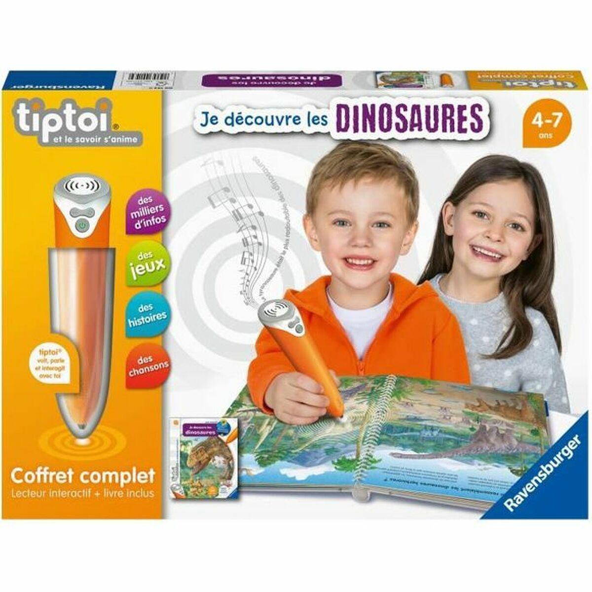 Lærerigt Spil Ravensburger Dinosaures Fransk