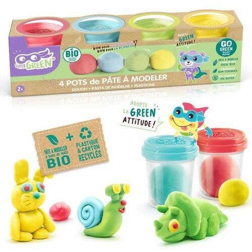 Modellervoks Spil Canal Toys Organic Modeling Clay 4 enheder