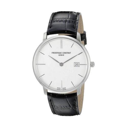 Herreur Frederique Constant SLIMLINE Sort (Ø 38 mm)