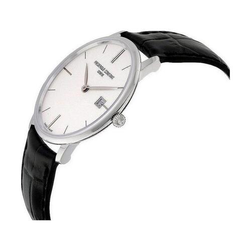 Herreur Frederique Constant SLIMLINE Sort (Ø 38 mm)
