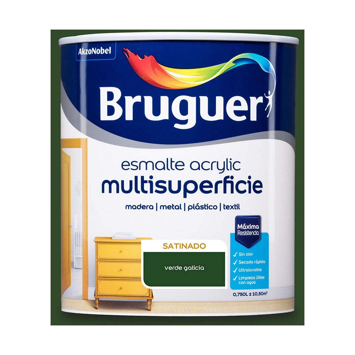 Akryl Lak Bruguer 5057506 Galicia Green 750 Ml Satin Finish