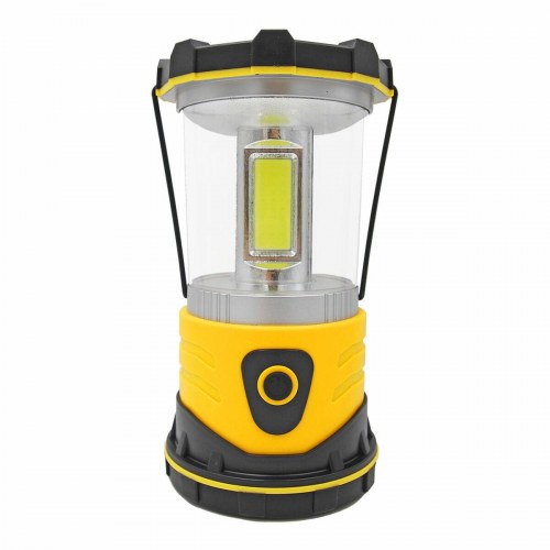 LED lygte lanterne EDM 36147 - gul, 9 W, 1.200 lm, camping