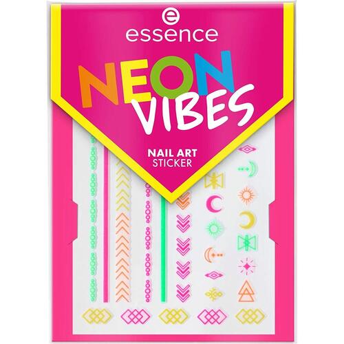Klistermærker til Negle Essence Neon Vibes