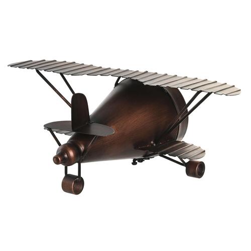 Namizna ura 35 x 21 x 14 cm Fly Krystal Aluminium Jern (2 enheder)