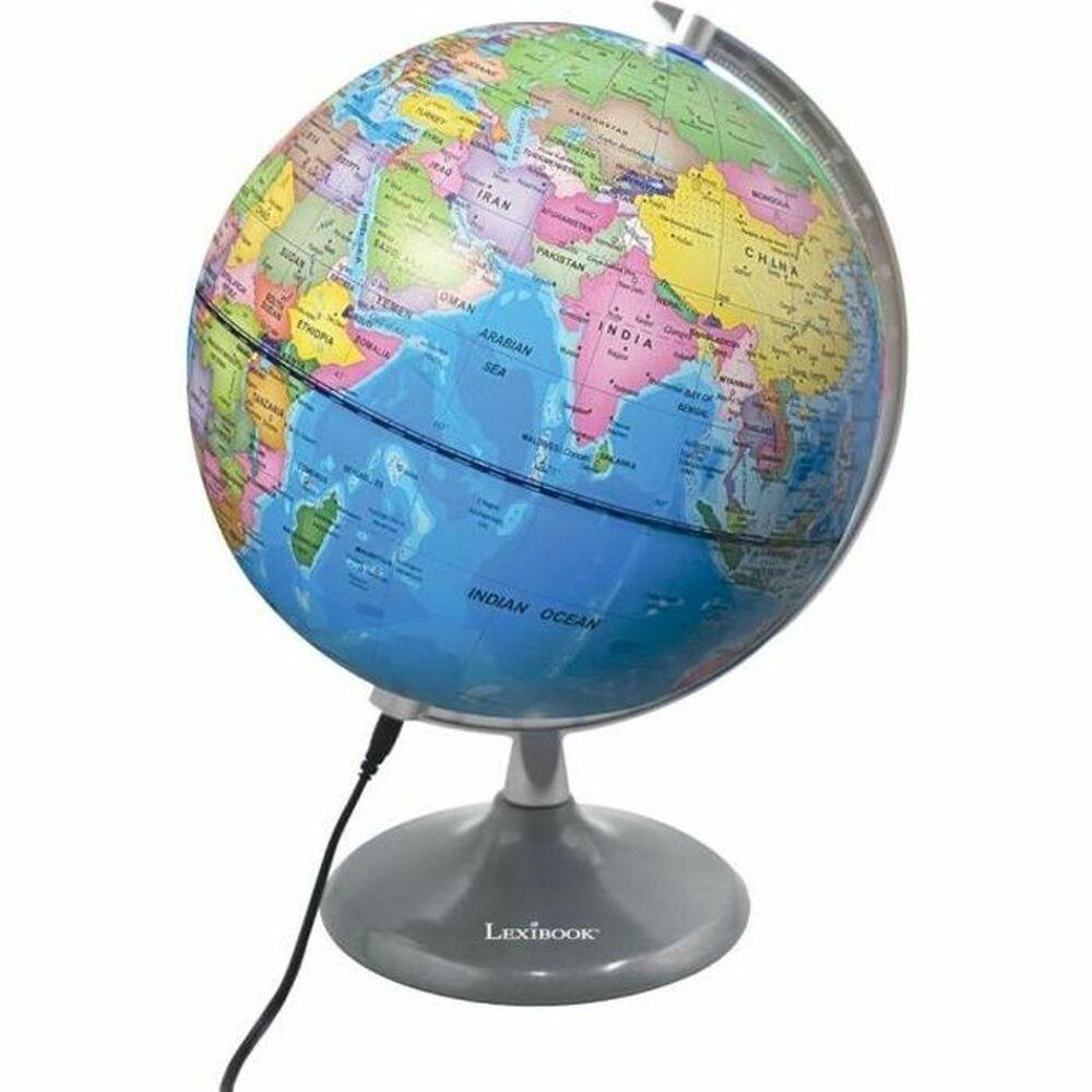 Lexibook globus med lys - Luminous Day & Night Globe (EN)