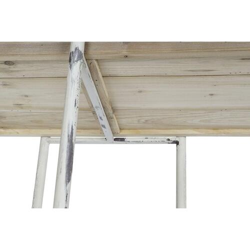 Hylder Hvid Natur Metal Gran 40 % Metal 190 x 40 x 200 cm