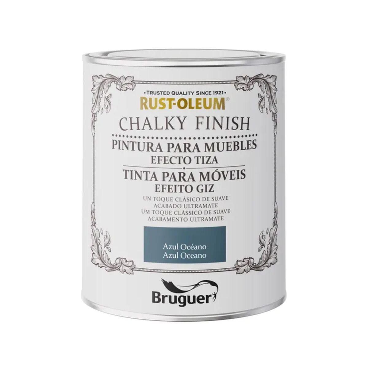 Maling Bruguer Rust Oleum Chalky Finish 5733886 Elektricitet 750 Ml Azul Océano