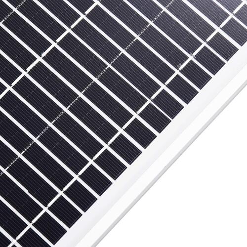 Solcellepanel 10 W polykrystallinsk aluminium og sikkerhedsglas