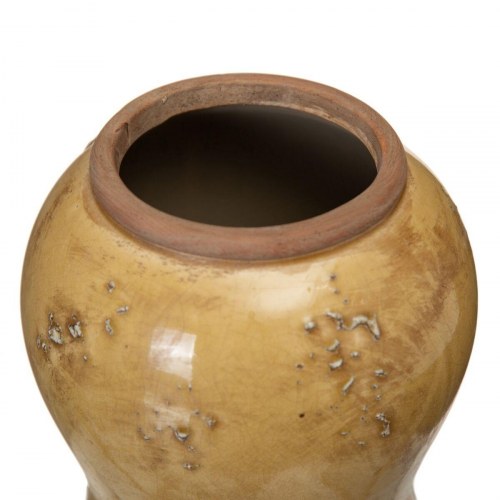 Vase 14,5 x 14,5 x 21,5 cm Keramik Sennep