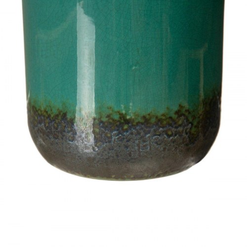 Vase 15,5 x 15,5 x 30 cm Keramik Mørkeblå