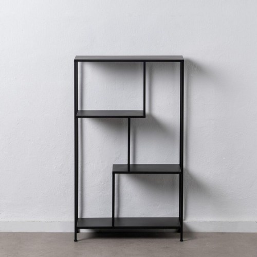 Hylder 65 x 25 x 110 cm Sort Metal