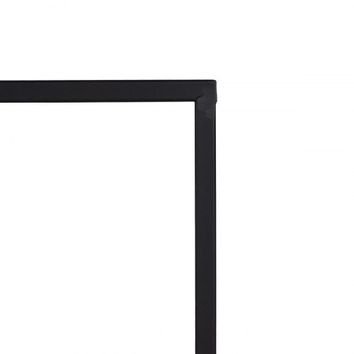 Hylder 65 x 25 x 110 cm Sort Metal