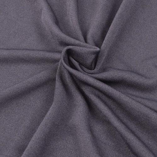 Elastisk sofabetræk polyesterjersey antracitgrå