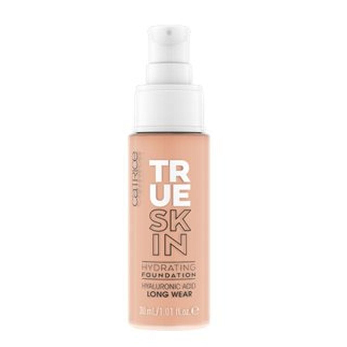 Flydende makeup foundation Catrice True Skin 020-warm beige 30 ml