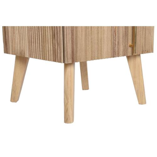 Natbord Gylden Lys brun Træ MDF 43 x 40 x 70 cm