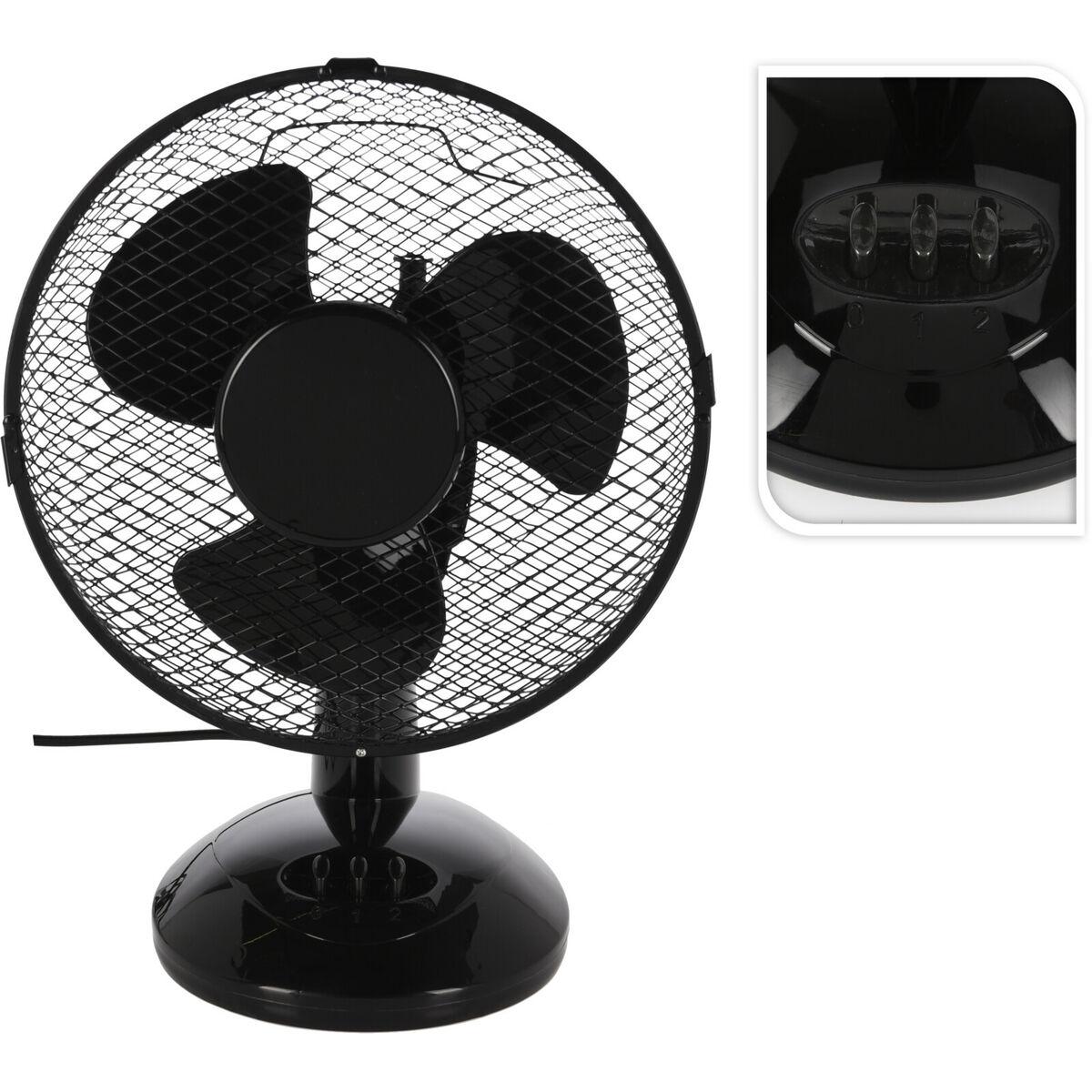 Fritstående ventilator Excellent Electrics EL9000220 Sort