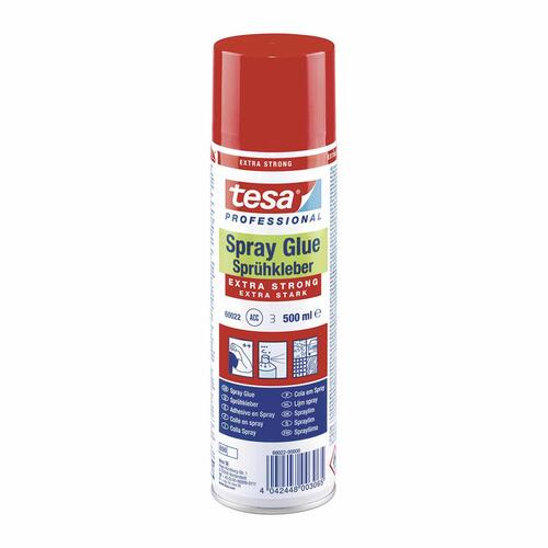 Spray klæbemiddel TESA Ekstra stærk 1 Dele 500 ml