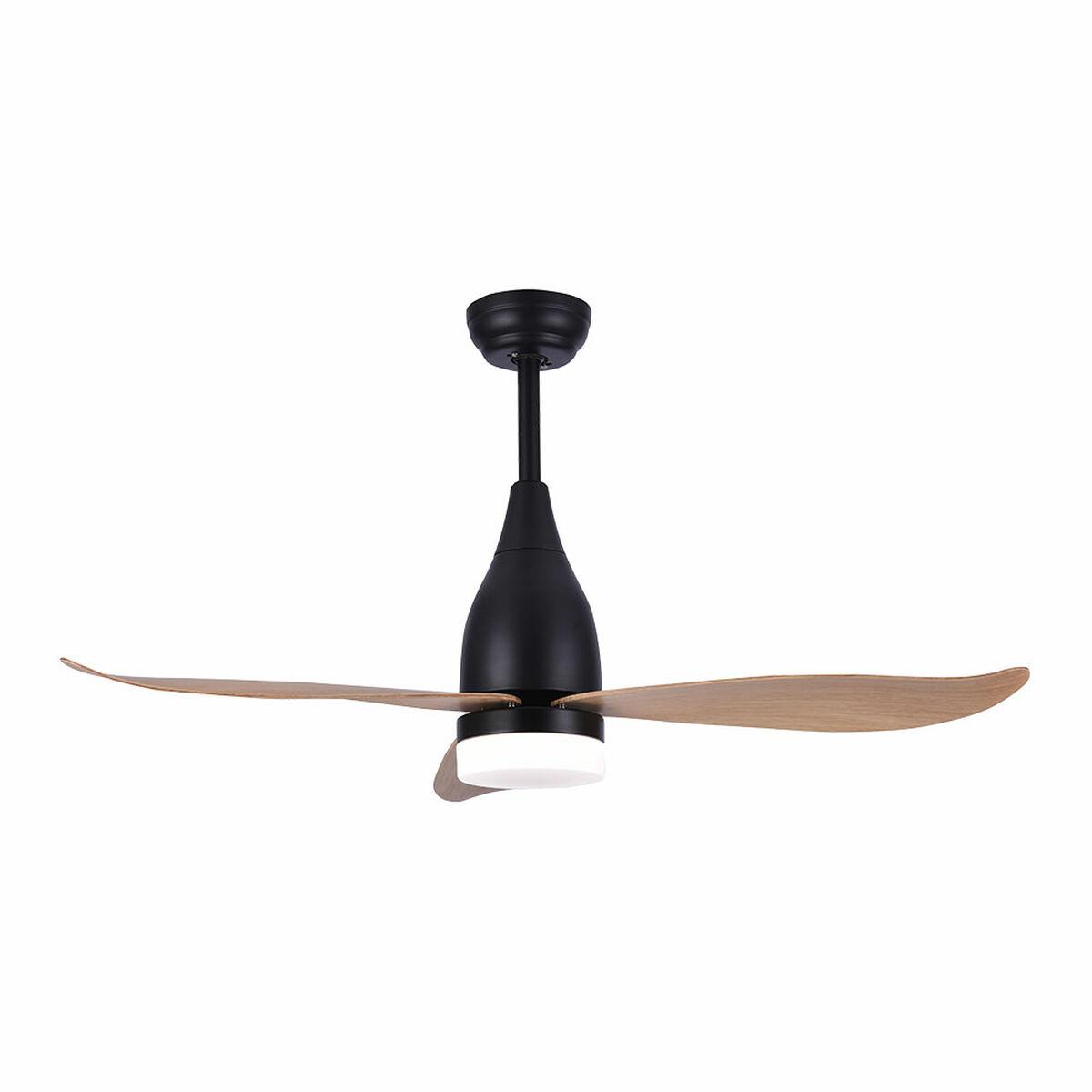 Loftsventilator Med Lys Edm 33815 Kattegat Sort 2190