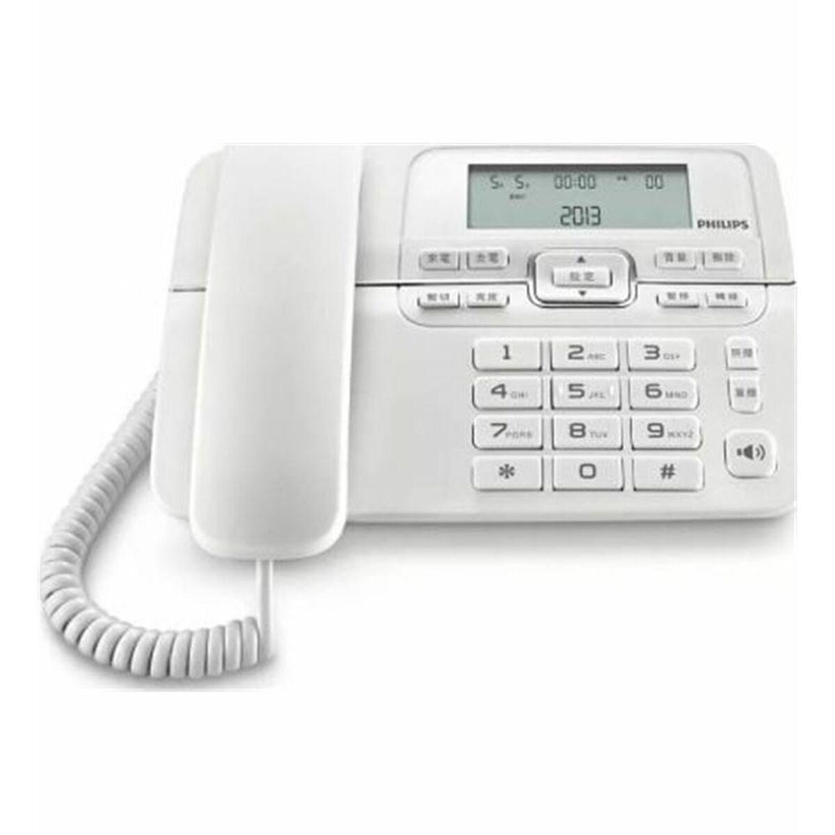 Philips M20W/00 fastnettelefon - hvid