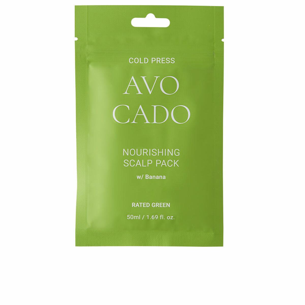 Hårkur til hovedbund Rated Green Cold Press Avocado 50 ml billede