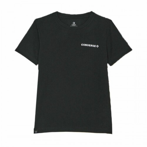 Kortærmet T-shirt Converse Field Surplus Sort - 13-15 år