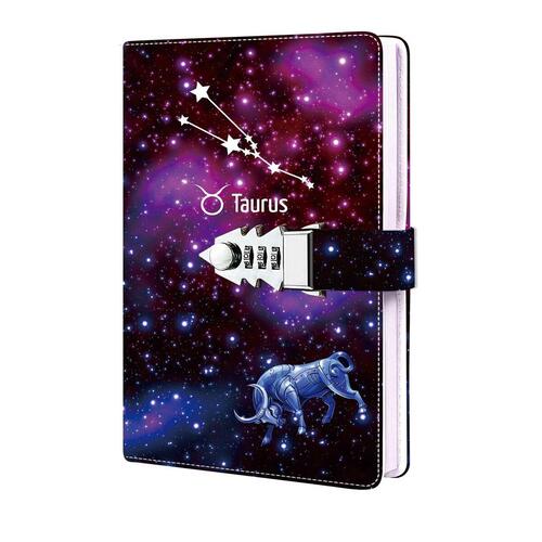 Dagbog med hemmelig kode ZX06TauroA01 (OUTLET B)