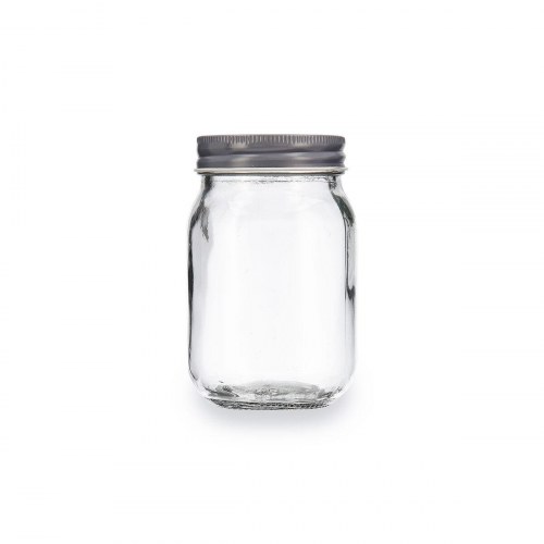 Moss beholder i blå glas 500 ml - 6 stk.