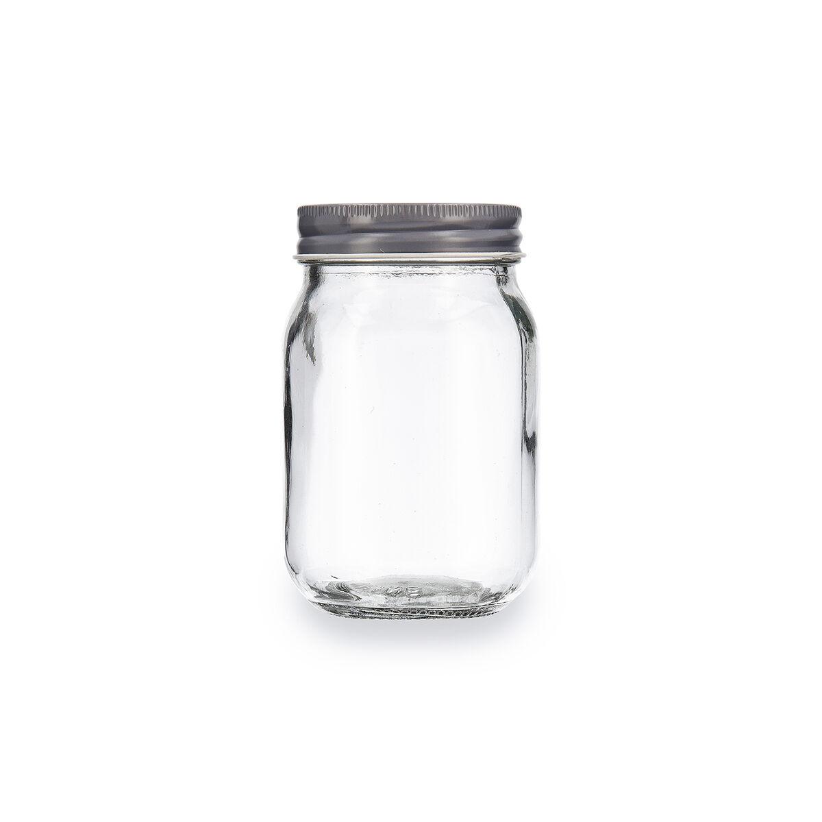 Moss beholder i blå glas 500 ml - 6 stk.