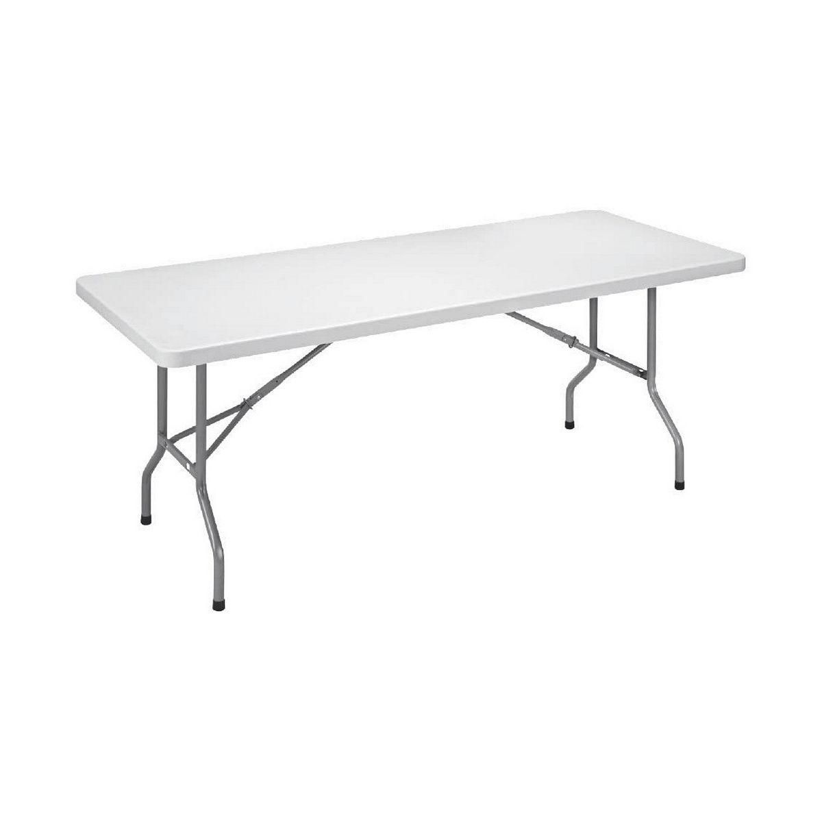 EDM Sammenklappeligt bord 75130 - Hvid
