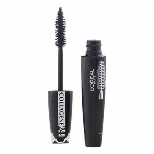 Mascara til Øjenvipper L'Oréal Paris Mega Volume Collagene 24 h Sort 9 ml extra black