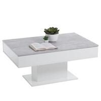sofabord betongrå og hvid