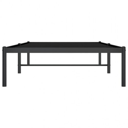 Sengeramme i metal 90 x 190 cm - sort