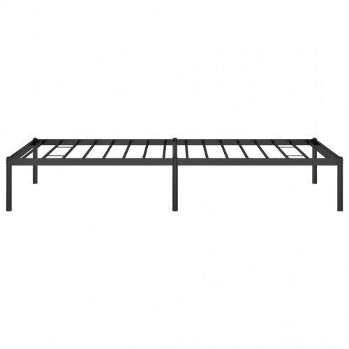 Sengeramme i metal 90 x 190 cm - sort