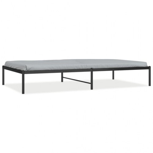 Sengeramme i metal - 107 x 203 cm, sort