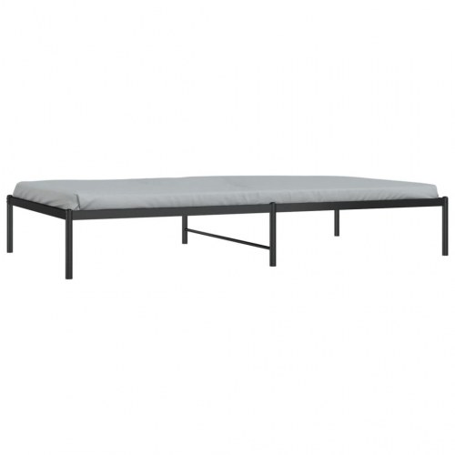 Sengeramme i metal - 107 x 203 cm, sort