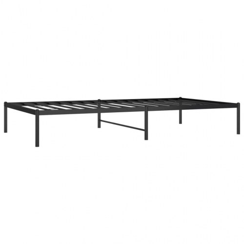 Sengeramme i metal - 107 x 203 cm, sort