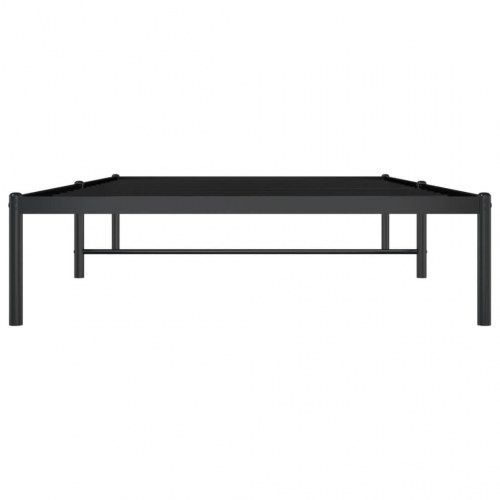 Sengeramme i metal - 107 x 203 cm, sort