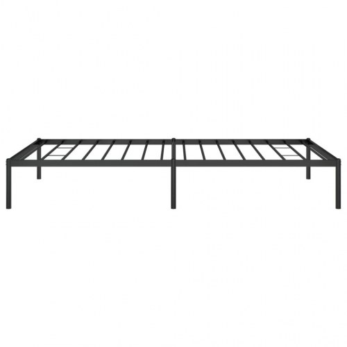 Sengeramme i metal - 107 x 203 cm, sort