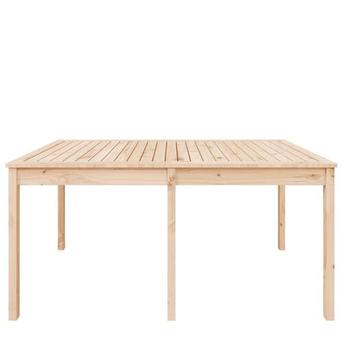 Havebord 159,5x82,5x76 cm massivt fyrretræ
