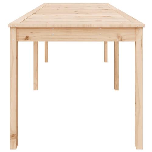 Havebord 159,5x82,5x76 cm massivt fyrretræ