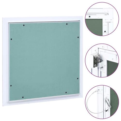 Adgangspanel med aluminiumsramme og gipsplade 300x300 mm