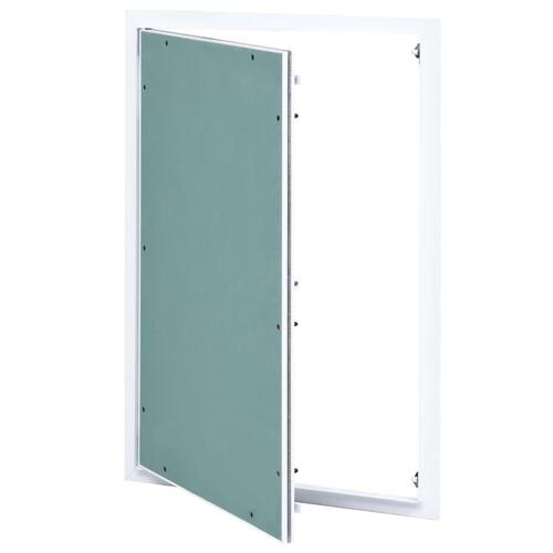 Adgangspanel med aluminiumsramme og gipsplade 400x600 mm