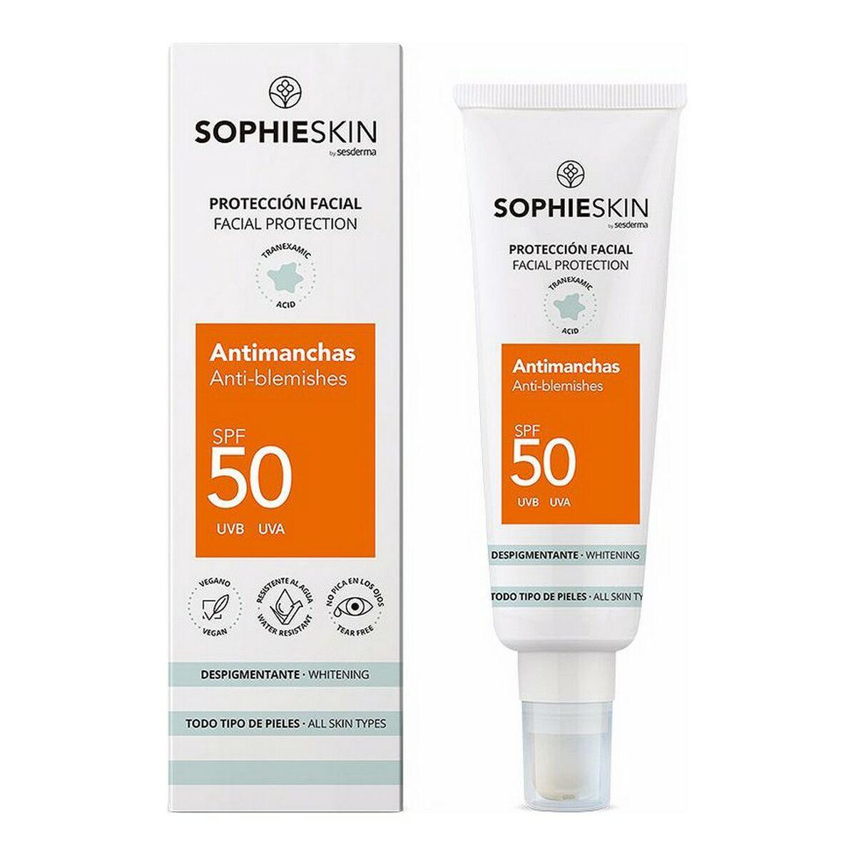 Sol lotion som forebygger brune pletter Sophieskin Sophieskin Spf 50 50 ml
