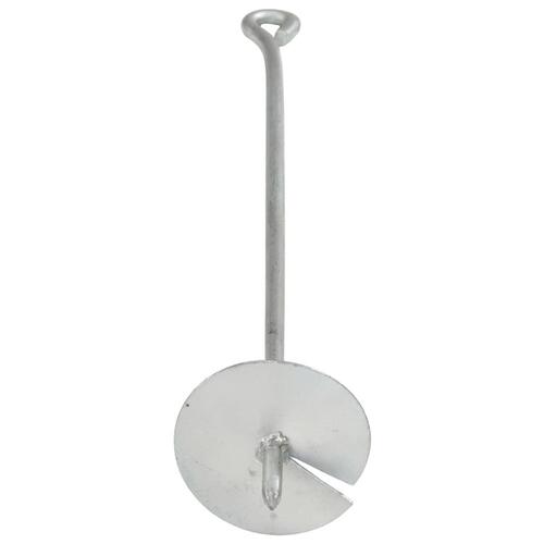 Jordankre 4 stk. 10x60 cm galvaniseret metal