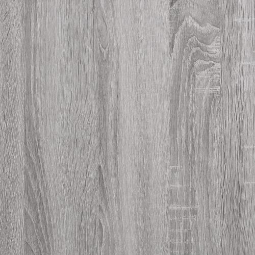 Tv-bord 140x40x50 cm konstrueret træ grå sonoma-eg
