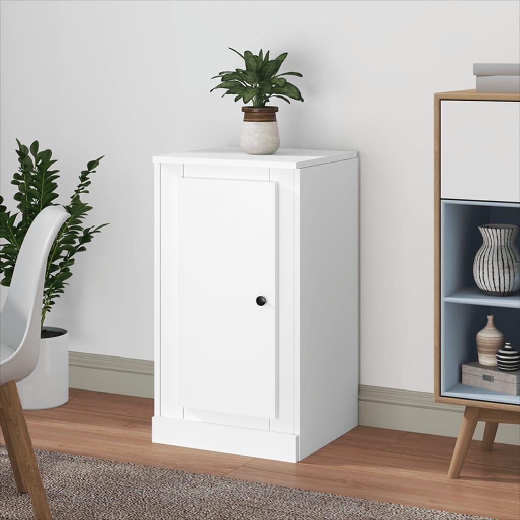 Skænk 37,5X35,5X67,5 Cm Konstrueret Træ - 1 / Hvid