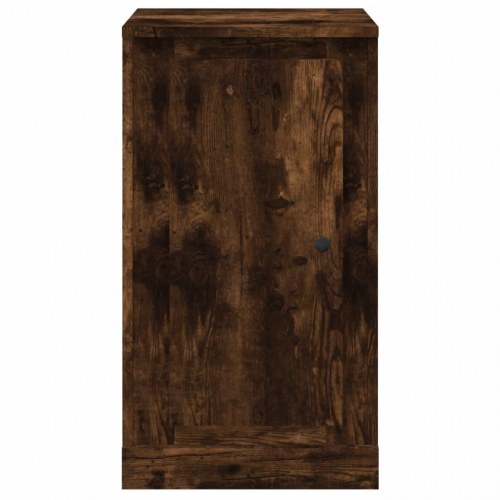 Skænke 2 stk. 37,5x35,5x67,5 cm konstrueret træ røget egetræ